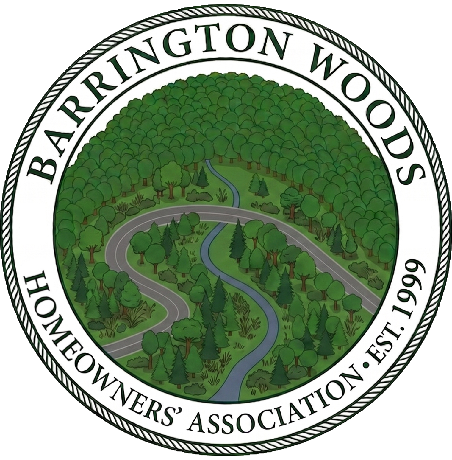 Barrington Woods HOA Logo